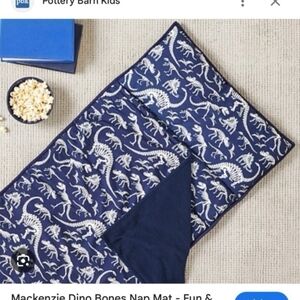 Pottery Barn Kids Navy Dinosaur Nap Mat